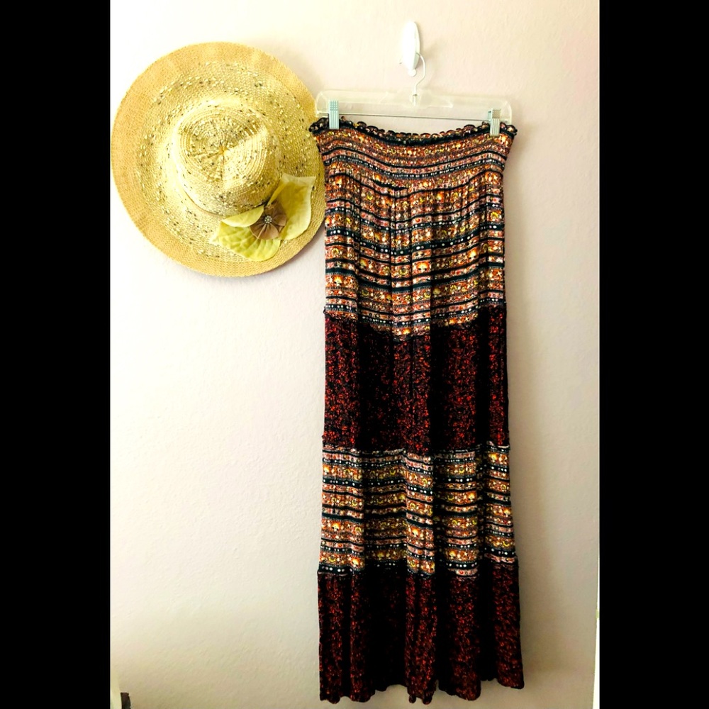 Mossimo Boho full length skirt